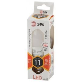 Лампа светодиодная LED Свеча B35-11W-827-E27 ЭРА