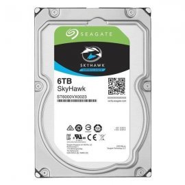 ST6000VX001 Жесткий диск (HDD) для видеонаблюдения HDD 6000 GB (6 TB) SATA-III Skyhawk Seagate