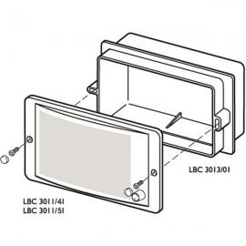 LBC3013/01 Корпус для углубленного монтажа LBC 3011/41, 3011/51 BOSCH