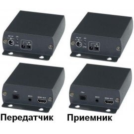 HE01F Удлинитель HDMI, ИК-сигнала, RS232 SC&T