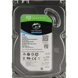 ST2000VX008 Жесткий диск (HDD) для видеонаблюдения HDD 2000 GB (2 TB) SATA-III SkyHawk Seagate