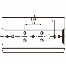 Удерживающая пластина для EMC 600 ALH Dorma