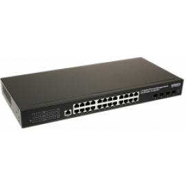 SW-24G4X-2L Управляемый L3 коммутатор Gigabit Ethernet на 24xRJ45 + 4x10G SFP+ Uplink OSNOVO