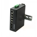 SW-80402/IL Промышленный управляемый (L2+) PoE коммутатор Gigabit Ethernet на 6 портов OSNOVO