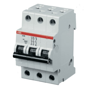 Автоматический выключатель трехполюсный ABB S203 C32 6kA