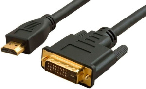 WH-141(15m) Кабель HDMI 1.4, А (вилка)- DVI-D (24+1) (вилка) LAZSO