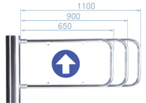 PERCo-AG-900 Створка для калитки