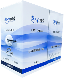 Кабель FTP 4x2x0.51 нг-LSZH CAT5E 24AWG Cu SkyNet Premium,бухта 305м.