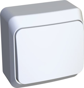 BA10-001B Выключатель Белый Schneider Electric Этюд 1кл.