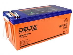 DTM 12200 Аккумулятор герметичный свинцово-кислотный Delta