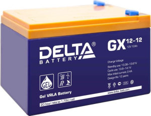 GX 12-12 Аккумулятор герметичный свинцово-кислотный Delta
