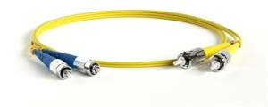 ST-FC FC-D2-9-FC/UR-ST/UR-H-2M-LSZH-YL Патч-корд волоконно-оптический Hyperline