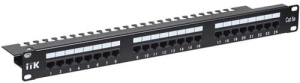PP24-1UC5EU-D05, 1U, 24 порта (Dual) Патч-панель кат.5Е UTP ITK