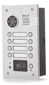 BA-08B SILVER Вызывная панель IP-домофона BA-08B SILVER BAS-IP